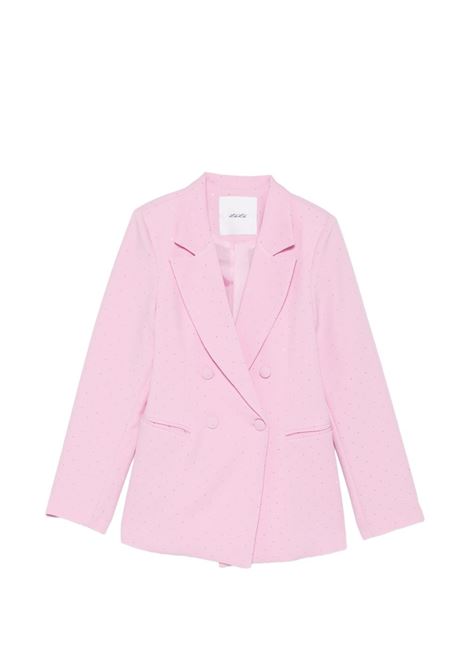 Blazer con strass Lù-Lù BY MISS GRANT | LL4197ROSA